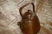 Коллекционный медный чайник 2 литра