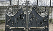 Ворота художественной ковки В-045 Курск