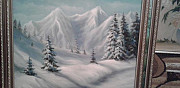 Картина Зима в горах 50 на 70 Саранск