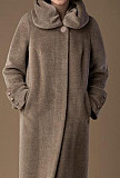 Пальто с капюшоном альпака беби сури Тюмень