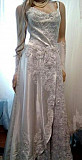 Новое атласное свадебное платье 38-44 р Петропавловск-Камчатский