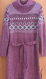 Теплое вязаное платье 54 размера Комсомольск-на-Амуре