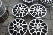 Made in Japan *темный хром R15 6x139.7 6.0J ET35 Белогорск