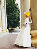 Элегантное свадебное платье р. 44-46 Новосибирск