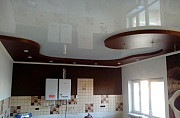 Натяжной потолок глянцевый для кухни в Одинцово Одинцово