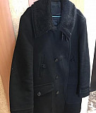 Пальто чёрное зимнее Zara men XL Москва