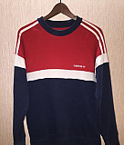 Свитшот кофта Адидас Adidas Crewneck красно-чёрный Санкт-Петербург