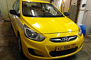Оклейка такси желтой плёнкой Москва