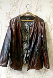 Куртка коженая женская 54 размер Новосибирск