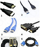 Кабели hdmi, USB, VGA, DVI Хабаровск