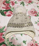 Детская зимняя шапка 50-52 р-ра на девочку Нефтеюганск