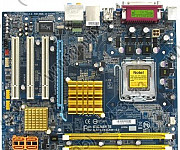 Комплект celeron sl9xp+ мать gigabyte ga-945gzm Феодосия