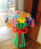 Цветы из воздушных шаров Омск