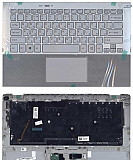 Клавиатура для ноутбука Sony SVP11 серебристая Москва