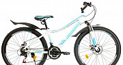 Велосипед Nameless J6200DW белый/бирюзовый Ярославль