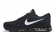 Nike Air Max 2017 черные с белым (36-44) Москва