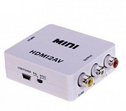 Мини-преобразователь hdmi-3RCA с USB кабелем (1м.) Набережные Челны