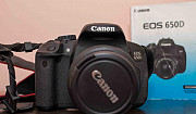 Canon 650d + объектив 18-55mm 3.5-5.6 IS + подарки Москва