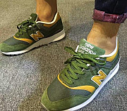 New Balance обувь 997 зелено-желтый Москва