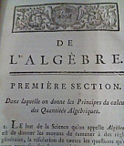 1786г.изд. "Алгебра и Геометрия" полный курс Москва