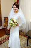 Свадебное платье с длинным рукавом Славянск-на-Кубани