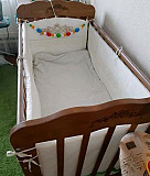 Кроватка с постельным комплектом Абакан