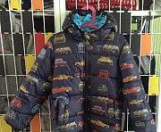 Куртка с машинками на мальчика 4-6 лет Липецк