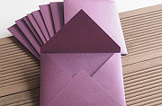Конверты из дизайнерской бумаги Сочи