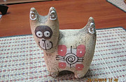 Фигурка кошки керамика Иркутск