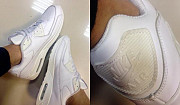 Новые белые кроссовки Nike Air Max натуральная Санкт-Петербург