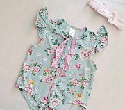 Боди-блуза с цветочным принтом Тюмень
