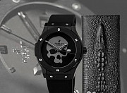 Часы Hublot skull bang + портмоме Wild alligator Москва