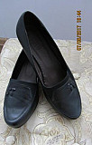 Туфли женские черные (р.41-41,5) Белово