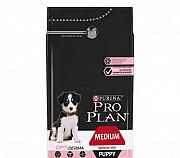 Pro Plan Medium Puppy с Лососем для щенков средних Плешаново