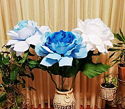 Ростовые цветы из гофрированной бумаги Новосибирск