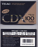 Аудиокассета. teac CDX100. 1986 год Москва