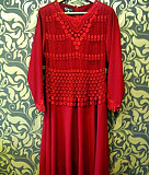 Платье нарядное бордового цвета Иркутск