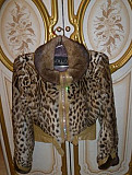 Куртка из меха рыси, отделка норкой и кожей Новокузнецк