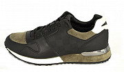 Мужские Louis Vuitton Run Away Sneakers Black/Brow Москва