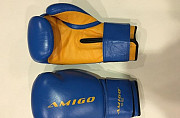 Перчатки боксерские Amigo Синие Санкт-Петербург