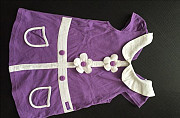 Платье фиолетово-белое Барнаул