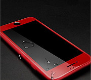 Защитное стекло 5D для iPhone 7 Plus красное проти Москва