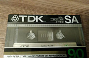 Аудиокассета TDK SA 90 Санкт-Петербург
