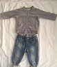 Кофта и джинсы Benetton и кеды-пинетки HM Екатеринбург