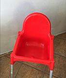 Продам красный стульчик детский икеа Москва