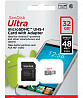 Карта microSD 32 гб class 10 UHS-I SanDisk + SD Челябинск