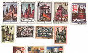 Почтовые марки СССР 1966-82 г. Архитектура/Туризм Москва