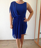 Платье синее греческий стиль Екатеринбург