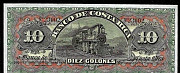 Коста Рика. 10 колонов 1901 - 1905гг. UNC Пресс Краснодар