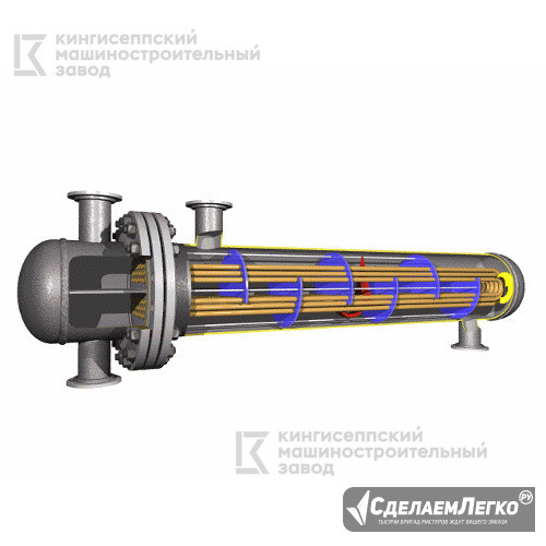 Изготовление кожухотрубчатого теплообменника в установках депарафинизации маслом Красноярск - изображение 1